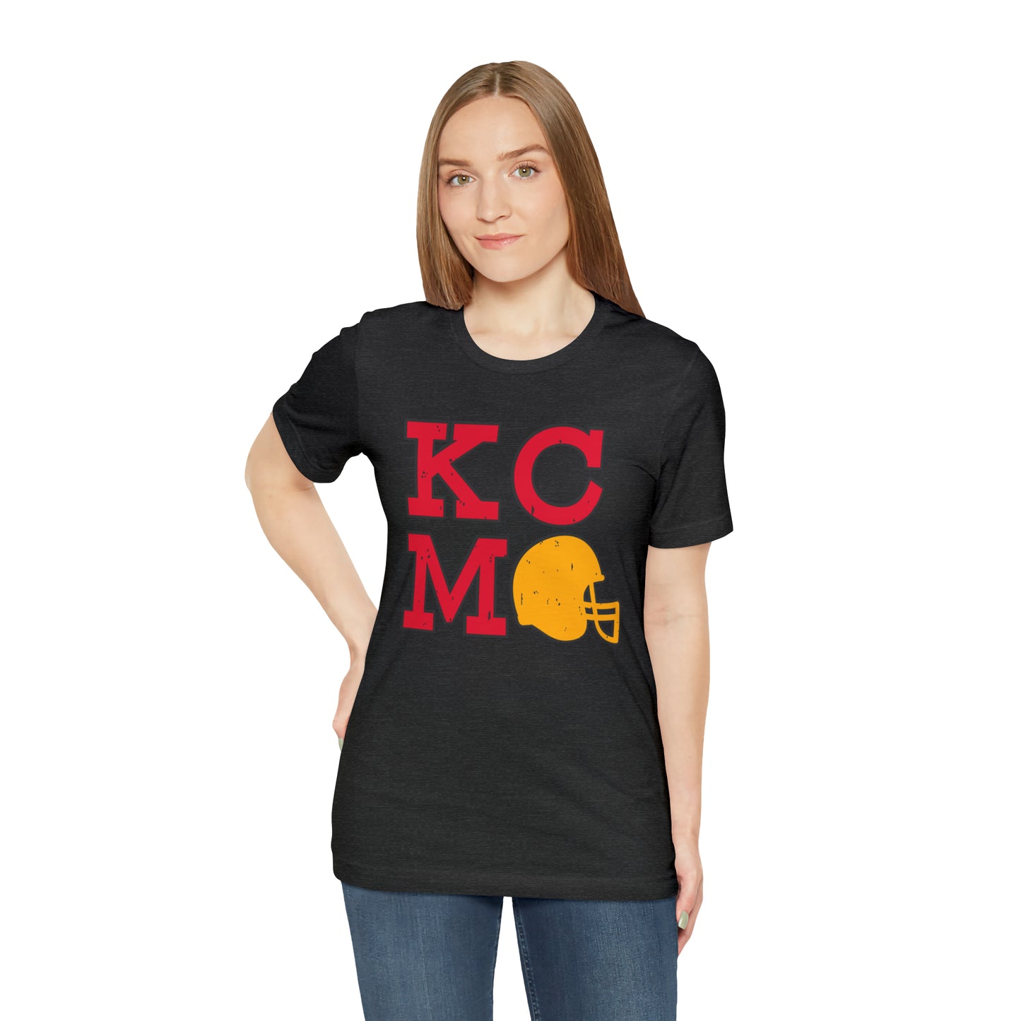 Kansas City Football (KCMO) Unisex Jersey Short Sleeve Tee