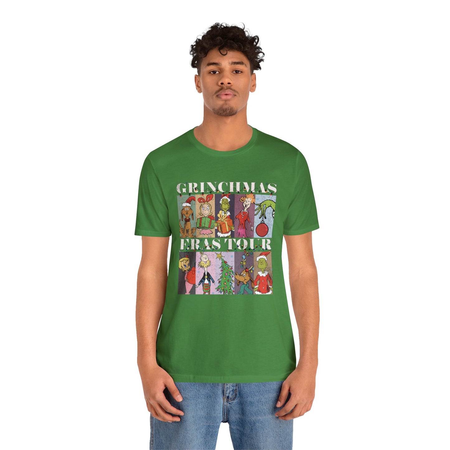 Grinchmas Eras Tour Tee - Dark Tee Design