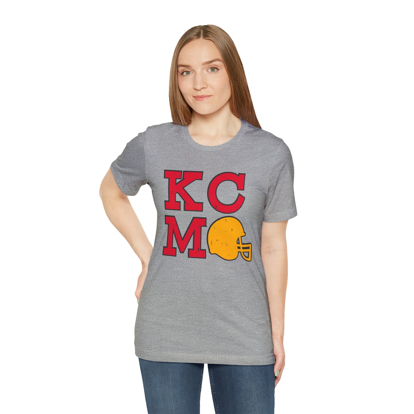 Kansas City Football (KCMO) Unisex Jersey Short Sleeve Tee