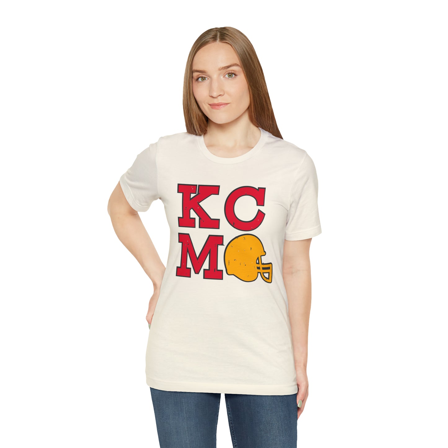 Kansas City Football (KCMO) Unisex Jersey Short Sleeve Tee