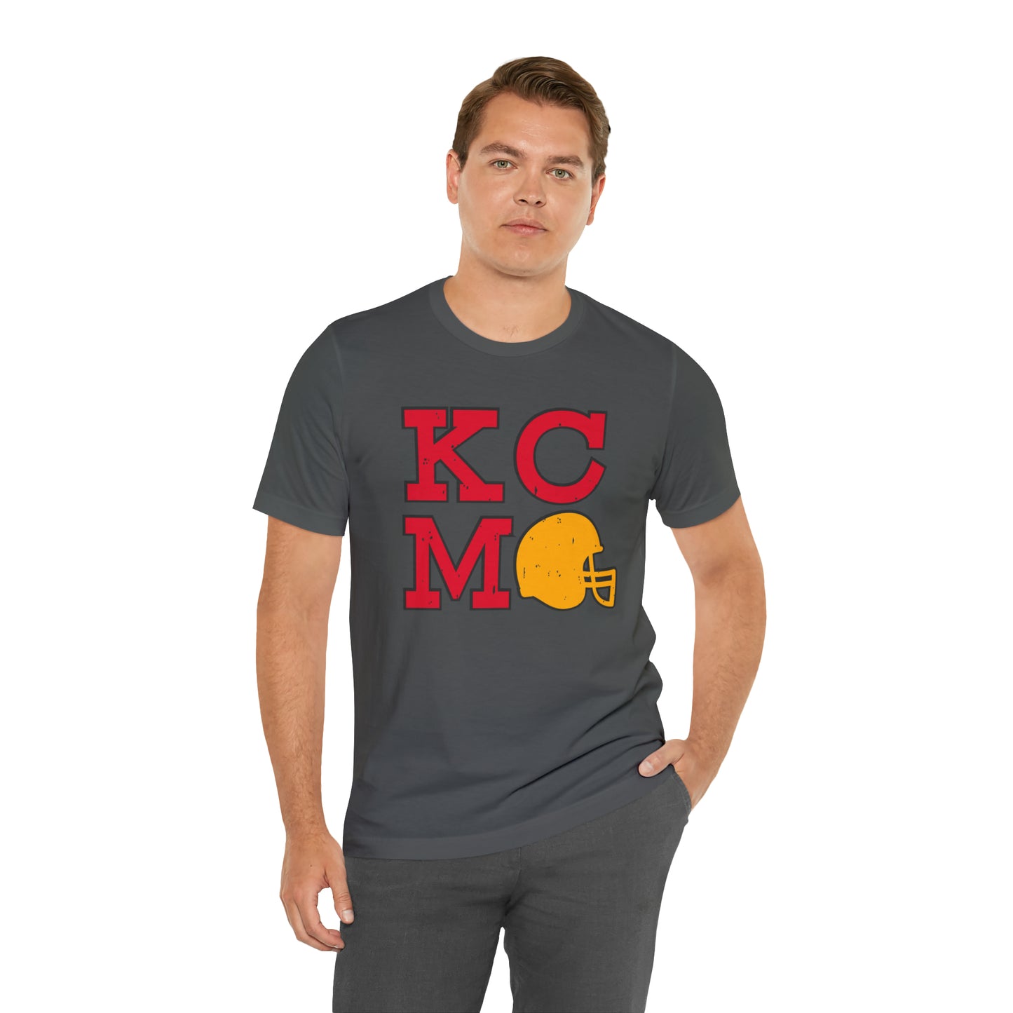 Kansas City Football (KCMO) Unisex Jersey Short Sleeve Tee