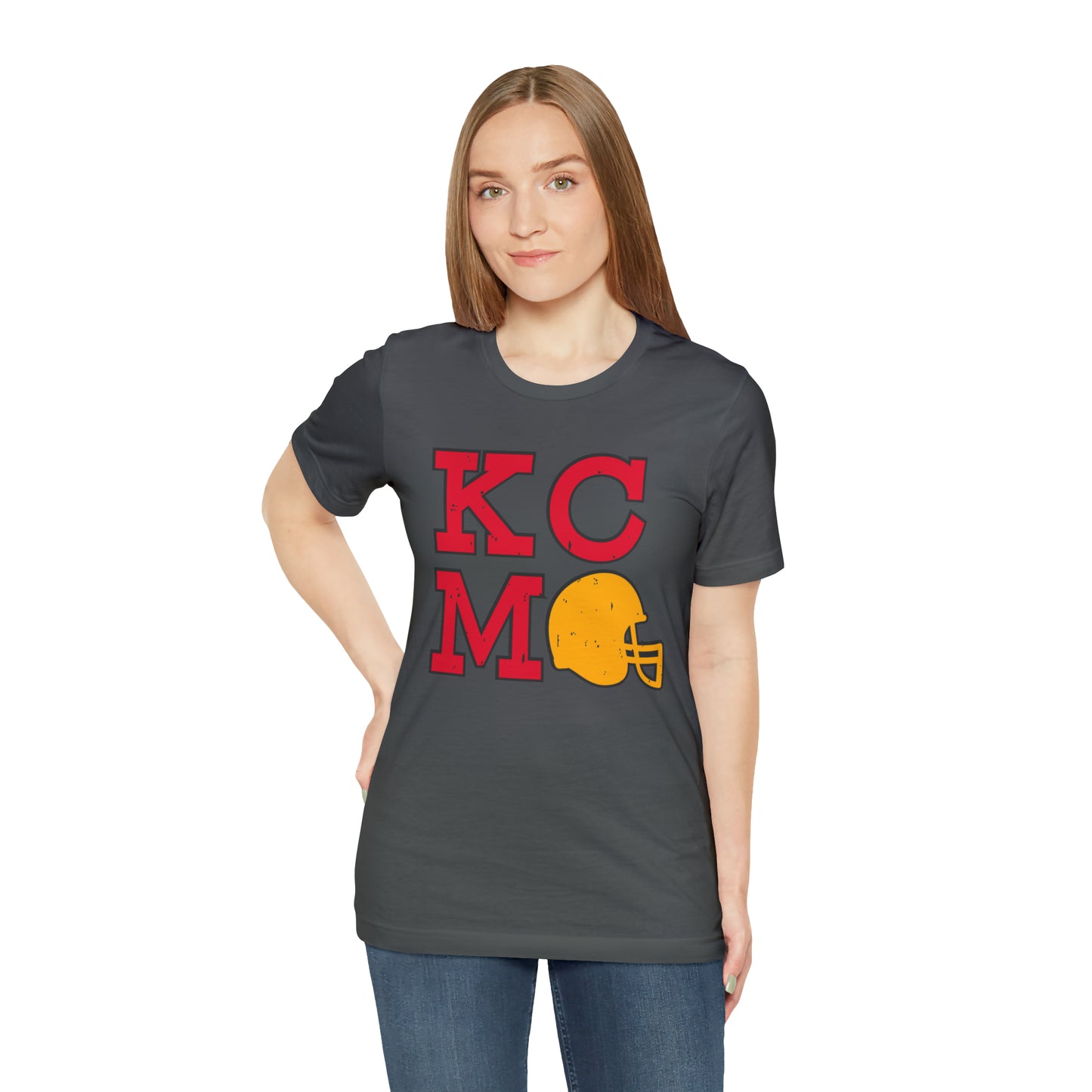 Kansas City Football (KCMO) Unisex Jersey Short Sleeve Tee