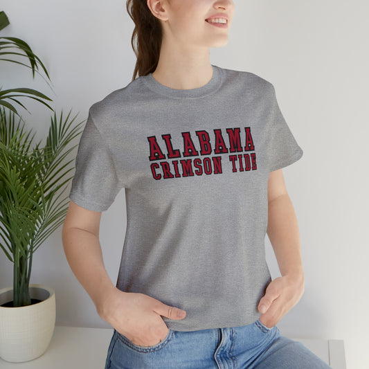 Alabama Crimson Tide - Unisex Jersey Short Sleeve Tee