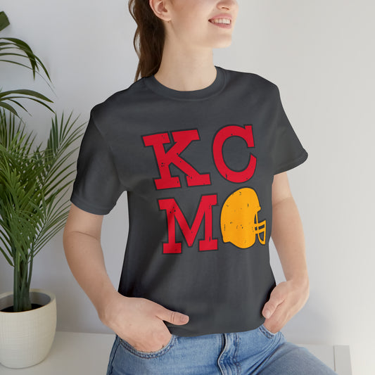 Kansas City Football (KCMO) Unisex Jersey Short Sleeve Tee