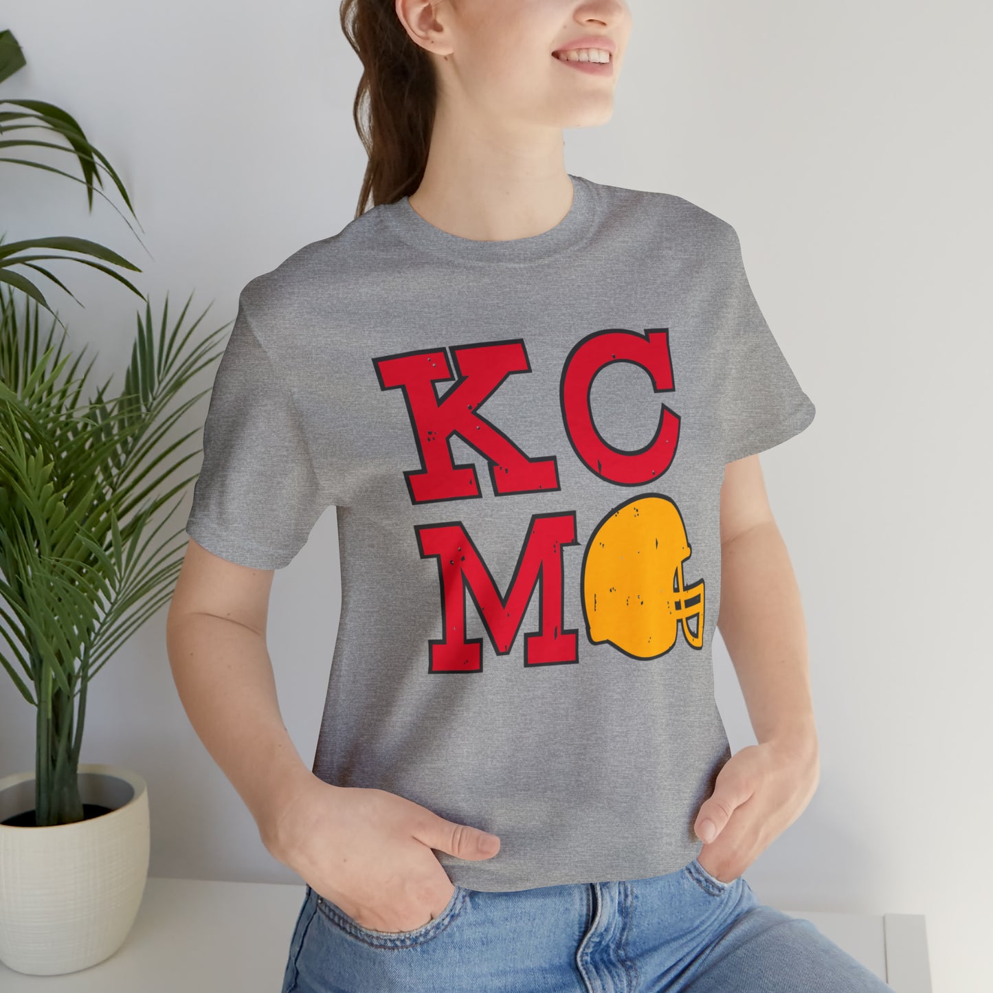 Kansas City Football (KCMO) Unisex Jersey Short Sleeve Tee