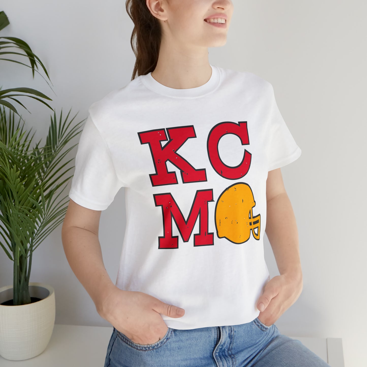 Kansas City Football (KCMO) Unisex Jersey Short Sleeve Tee