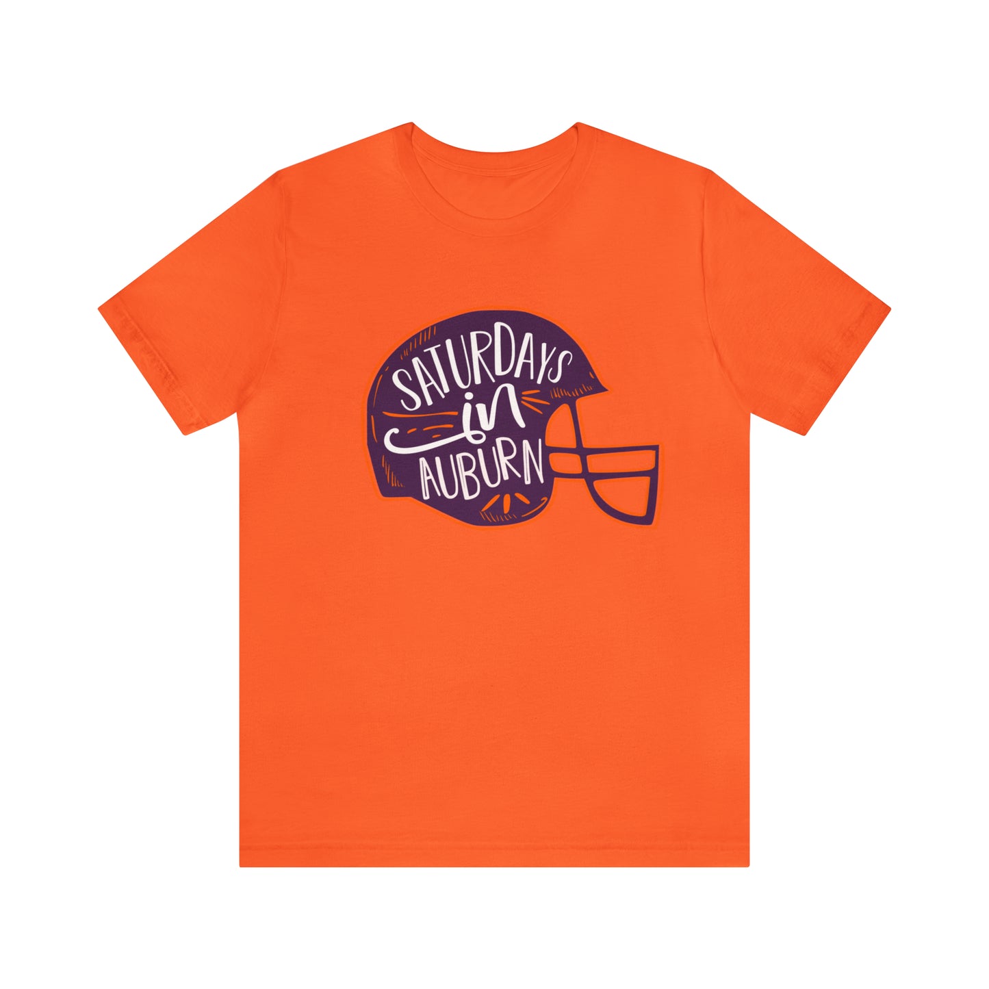 Saturdays in Auburn Unisex Jersey Short Sleeve Tee