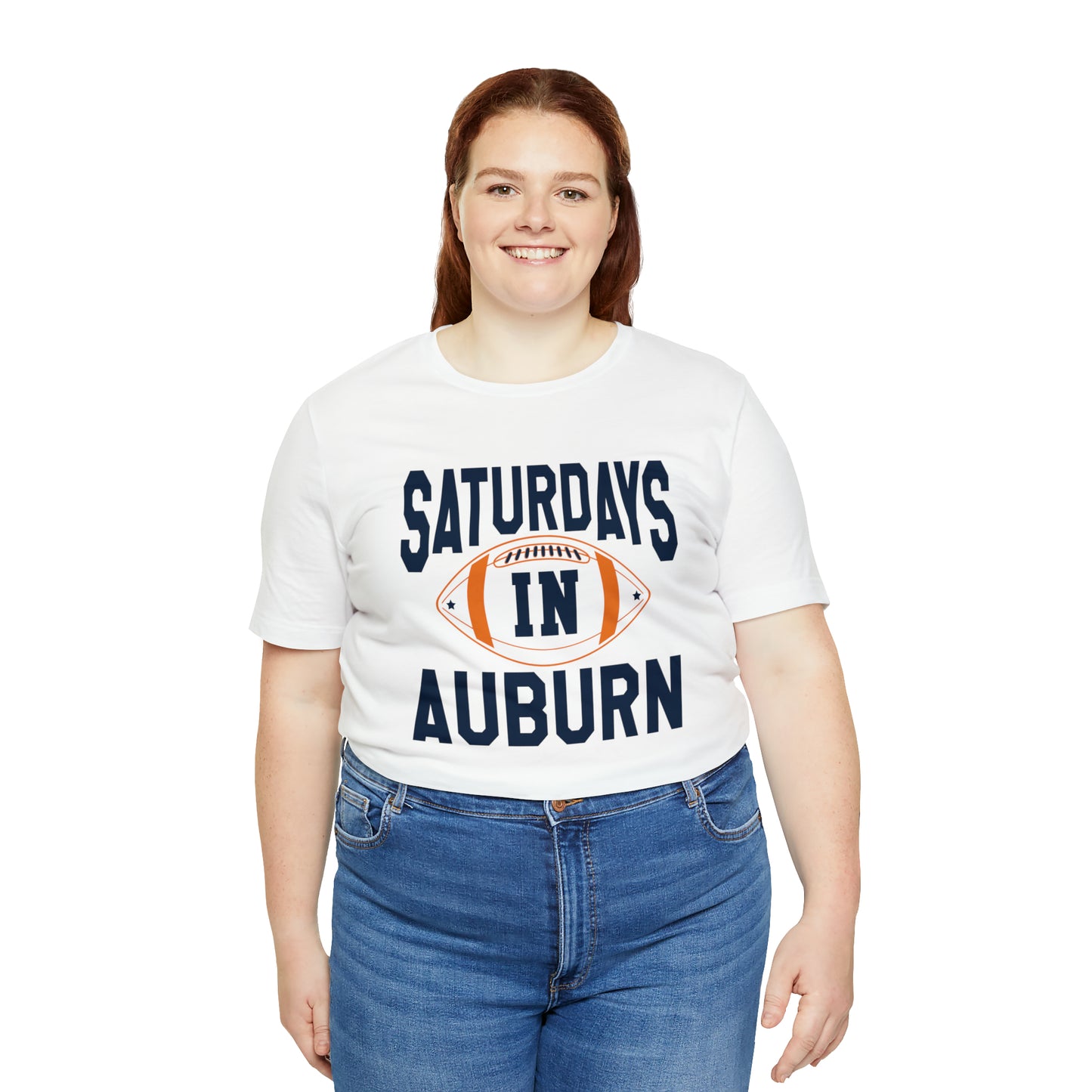 Saturdays in Auburn Unisex Jersey Short Sleeve Tee