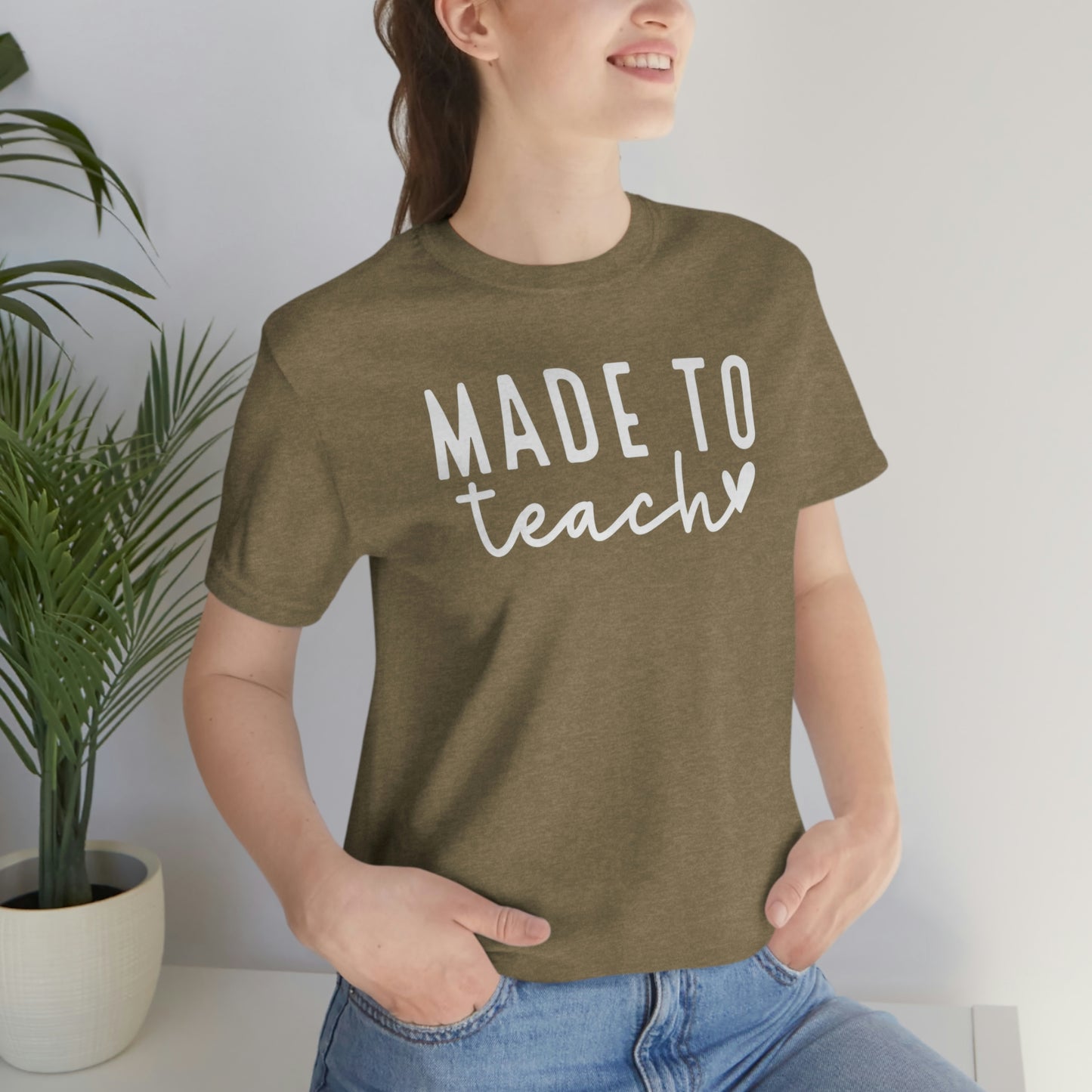 Made to Teach Womens Tshirt