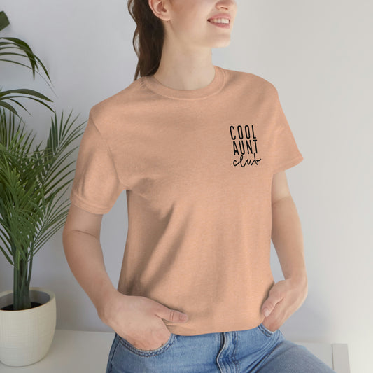 Cool Aunt Club Womens Tshirt