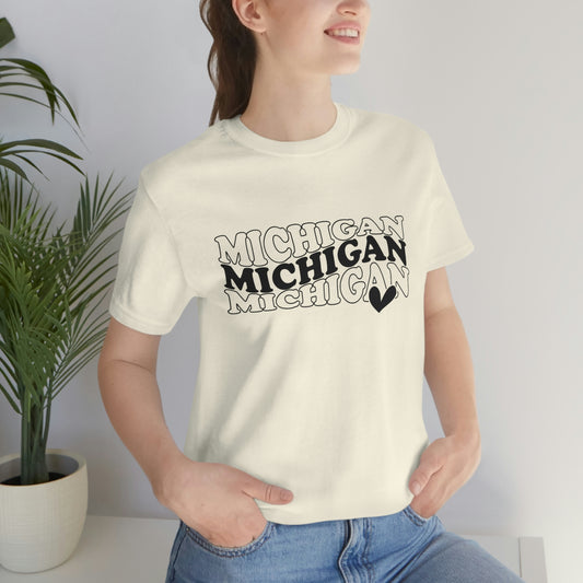 Michigan Womens Tshirt