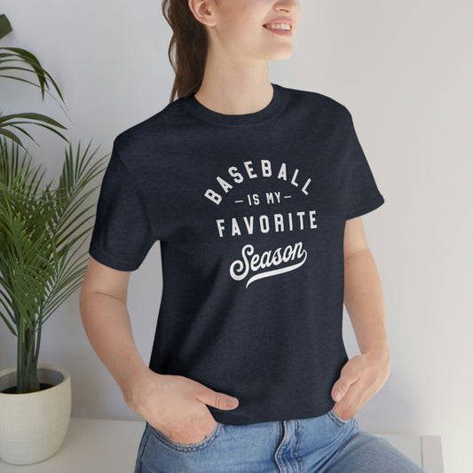 Baseball is my favoirte Season Womens Tshirt