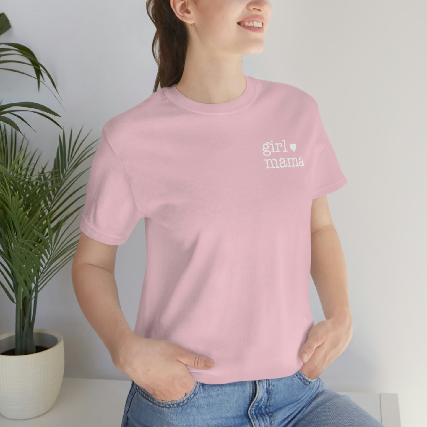 Girl Mom Womens Tshirt