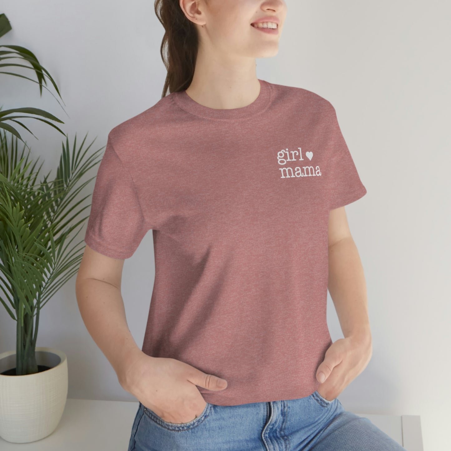 Girl Mom Womens Tshirt