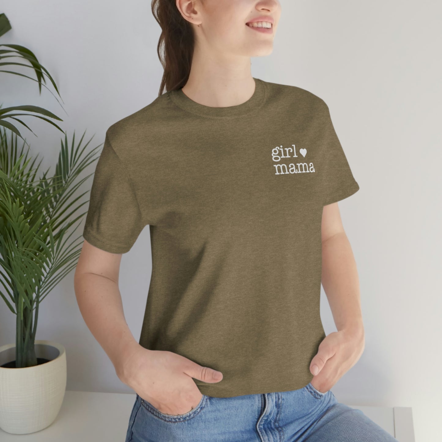 Girl Mom Womens Tshirt