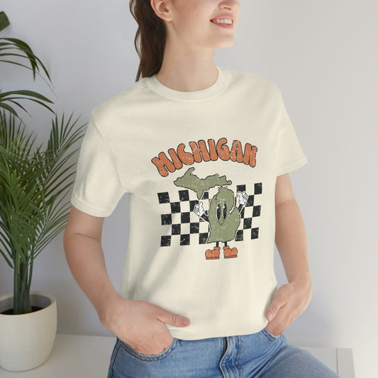 Michigan Vintage Womens Tshirt