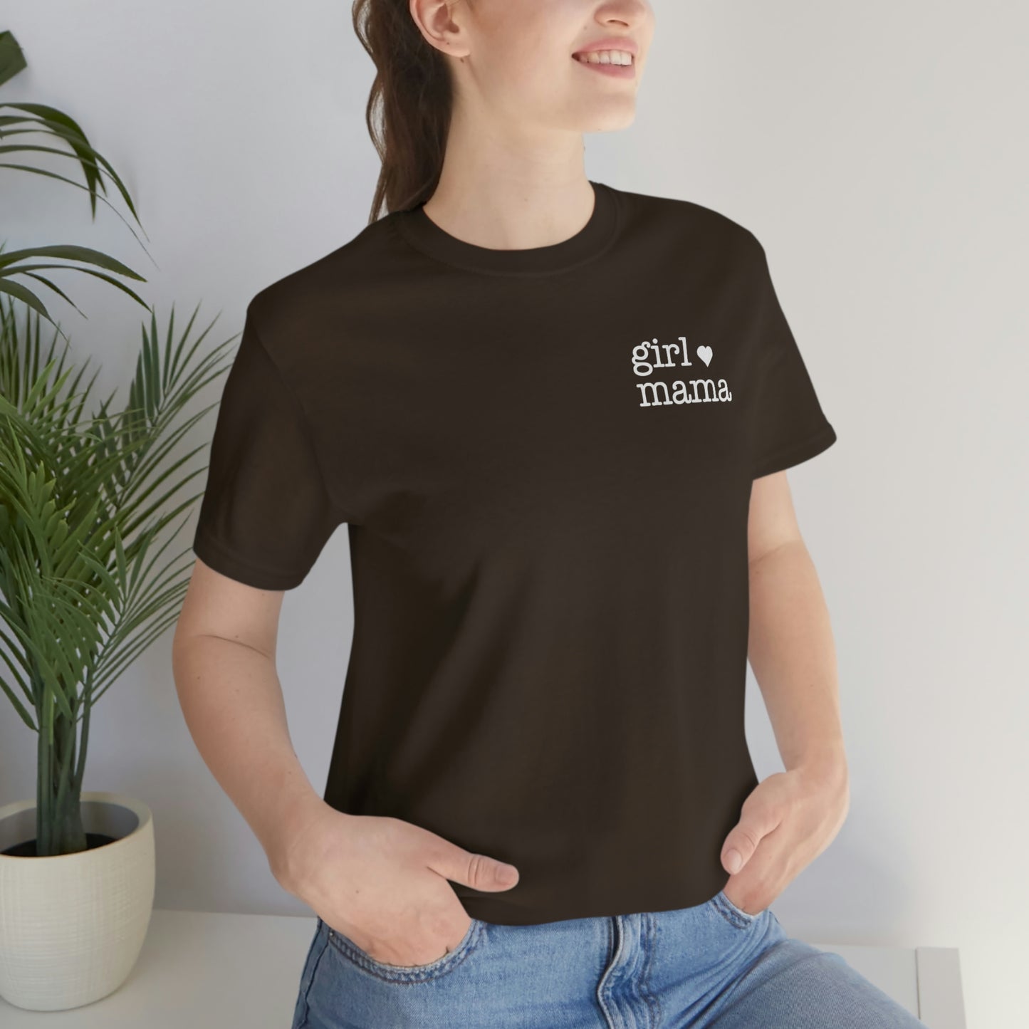 Girl Mom Womens Tshirt