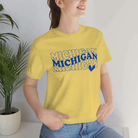 Michigan Wolverines Womens Tshirt