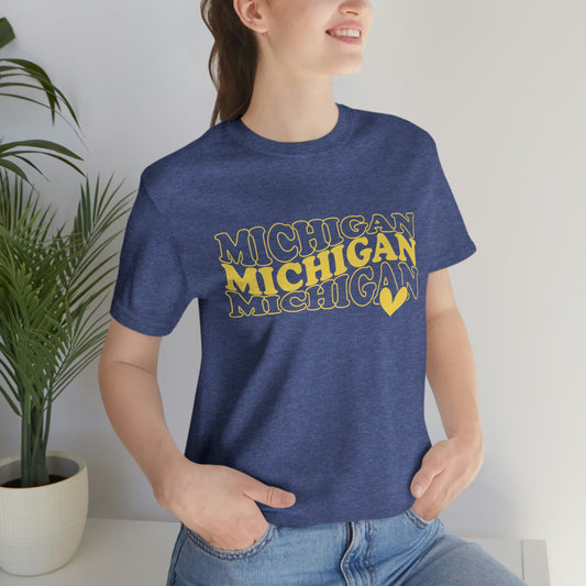 Michigan Wolverines Womens Tshirt